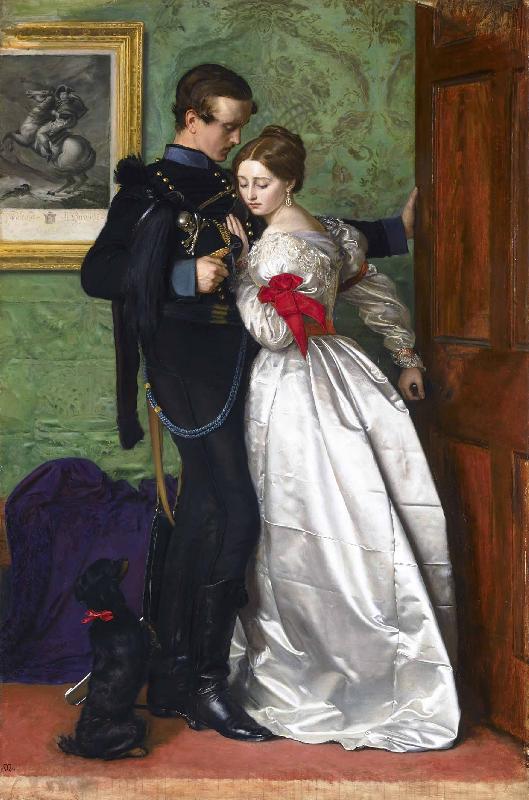 Sir John Everett Millais The Black Brunswicker oil painting picture